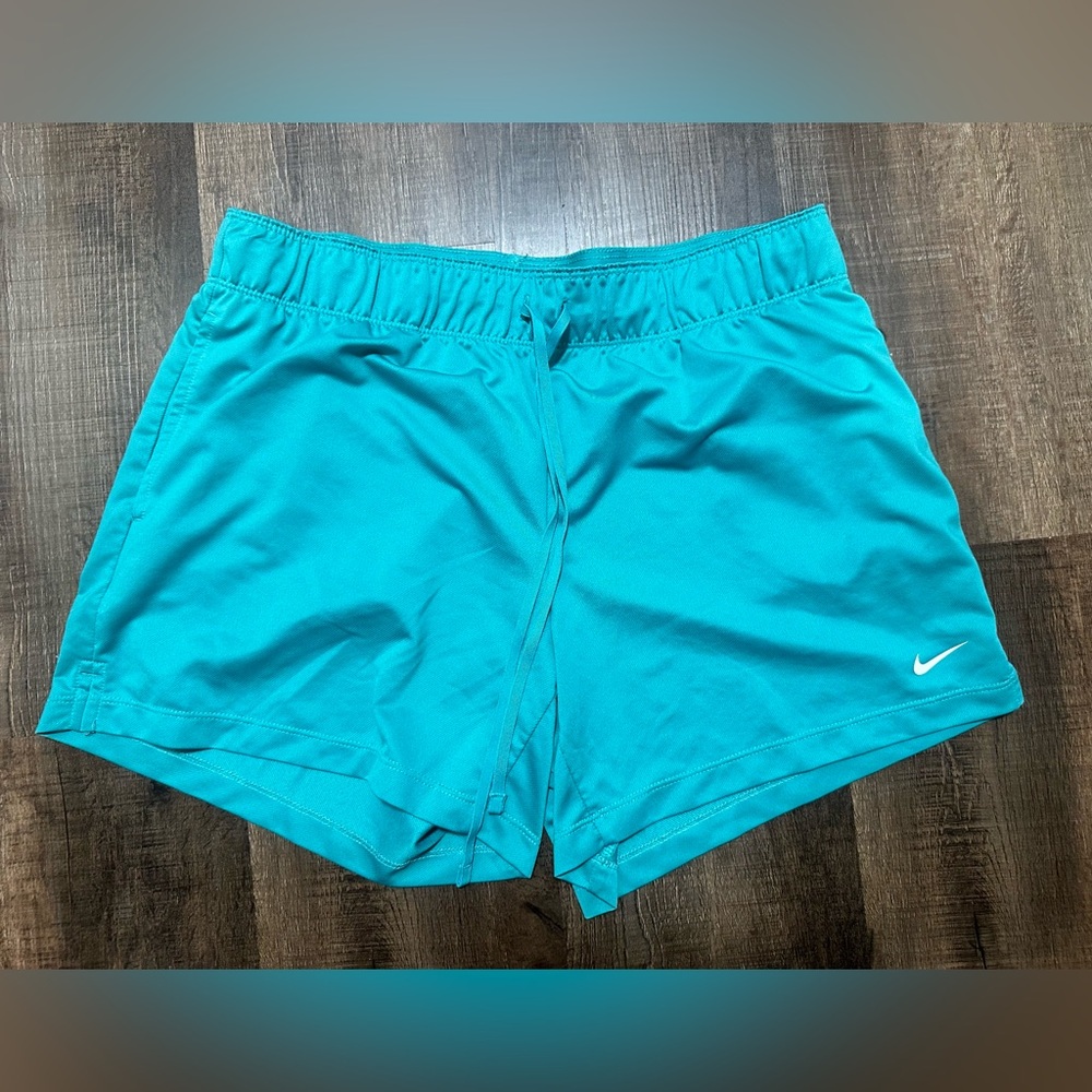 Nike‎ women’s teal shorts medium